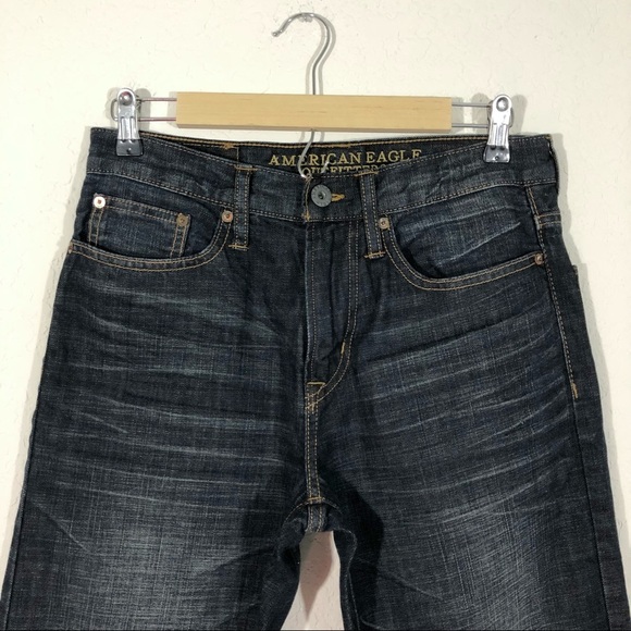 American Eagle Outfitters mend relaxed straight jeans 29/30 - Picture 2 of 12